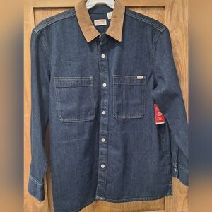 New Levis Utility Shirt Jacket, Size Xlarge